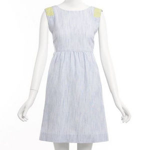 J. Crew Cotton Embroidered Dress